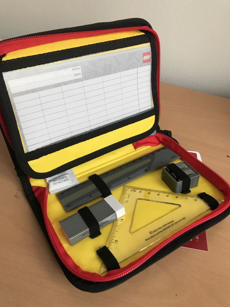 Пенал Lego с наполнением Pencil Case