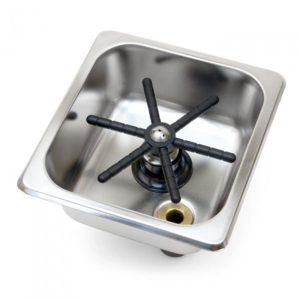 Cutie pentru clatire. Rinser Krome Dispense pentru latiere, pahare.
I