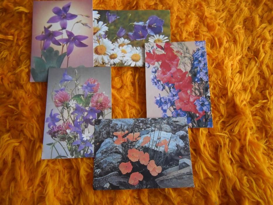 Картички с цветя