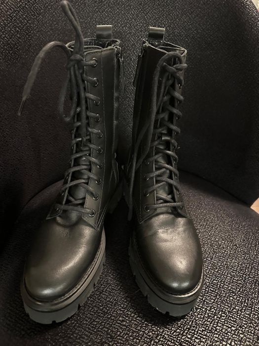 Кожени обувки Massimo Dutti