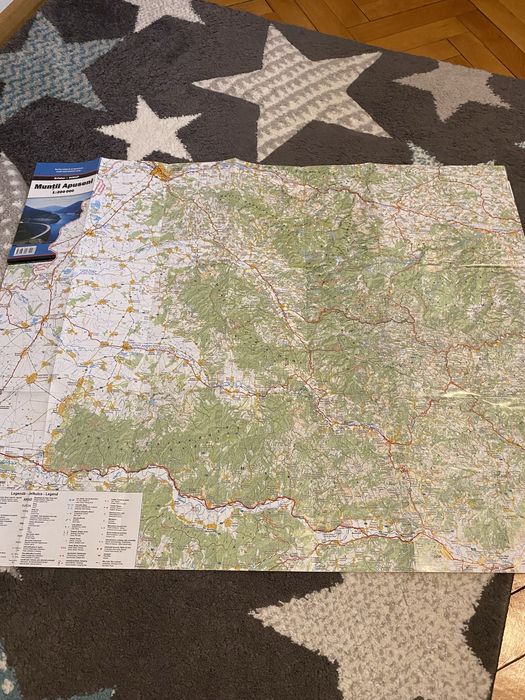 Vând hărți de drumeție- Vlădeasa, Apuseni, Făgăraș