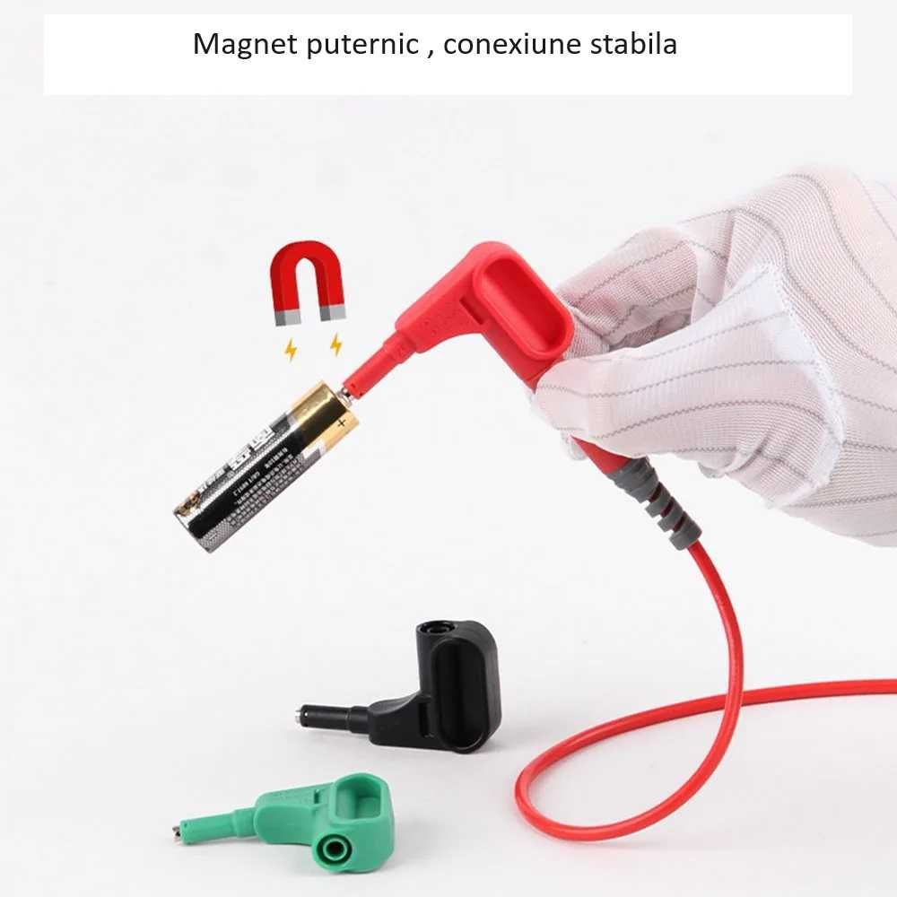 Terminal de masura cu cap magnetic mufa banana 4mm multimetru