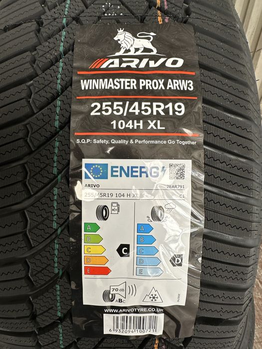 Зимен Спорт Пакет ARIVO 235/50R19 255/45R19 НОВ DOT 2355019  2554519