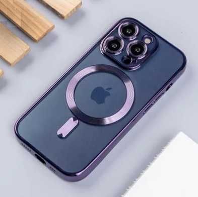 Husa iPhone 15 Pro Max Magsafe Mov Premium