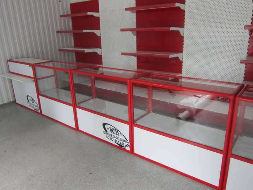 Прилавок витрина, стеклянная, metal oynaly vitrina va prilavkalar