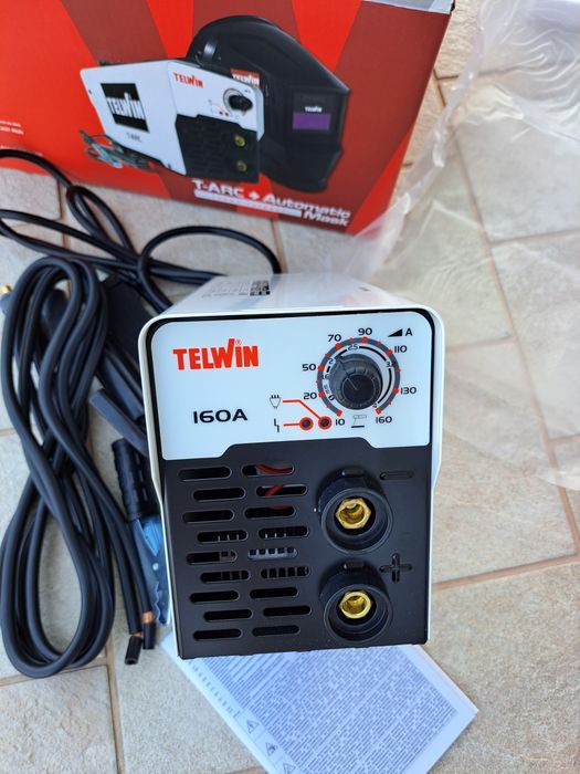 Aparat de sudura Telwin invertor T-ARC 160 230V + Masca Cod: 816163
