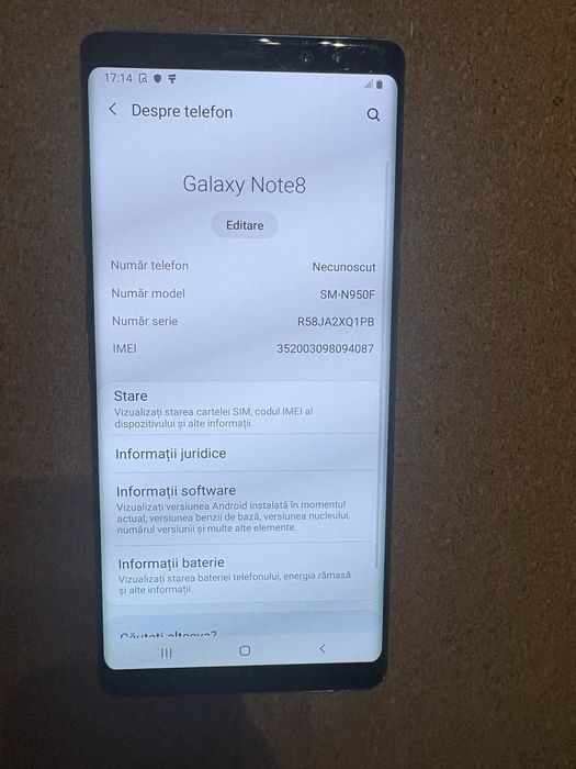 Samsung Galaxy Note 8 64 Gb ID-XXL4958