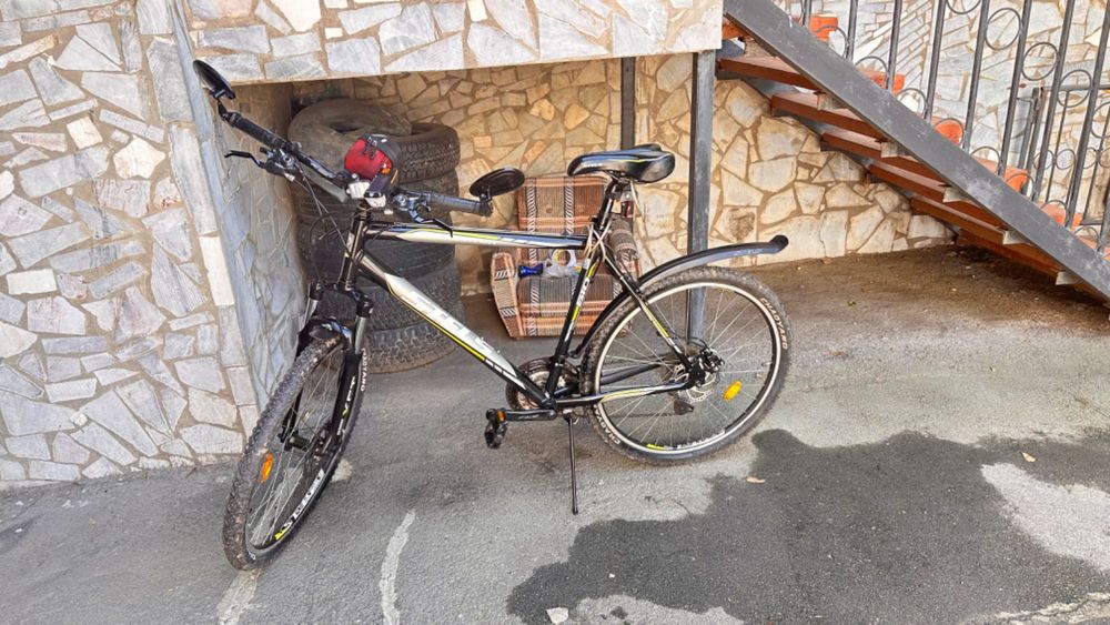 велосипед Stels Navigator 610 навеска shimano, тормоза дисковые
