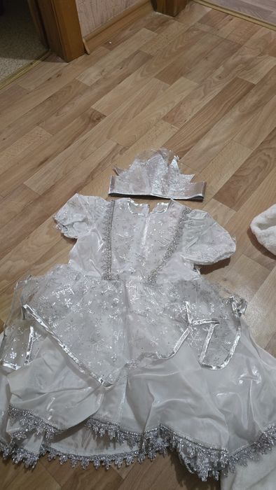 Платье снежинка 2-4 года