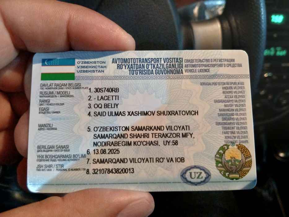 Сдаётся в аренду "ЛАСЕТТИ" в идеальном состояние !!!