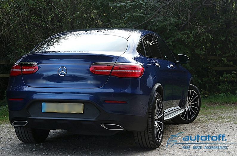 Praguri compatibile cu GLC X253 C253 Mercedes (2015-2023) Treapta Aluminiu