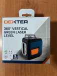Nivela laser Dexter verticala 360 grade, raza verde de actiune 20 m