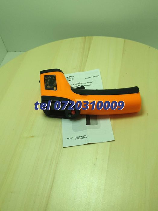 Termometru Industrial Profesional 50 380c Uni Galbennegru