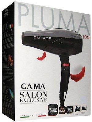 Фен Ga.Ma Pluma 5500 Oxy-Active Black (2400 Вт)