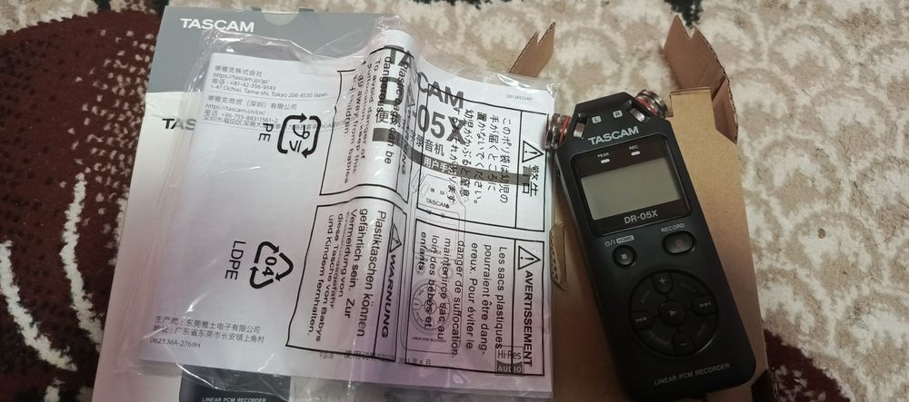 Tascam dr o5x zvukovoy