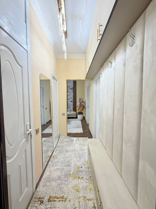 Чилонзор 9 кв 3в4/1/4 евро ремонт с мебель и техникой Ор:р Хосилот