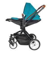 Carucior 3 in 1 COCCOLLE ORO - Turqoise