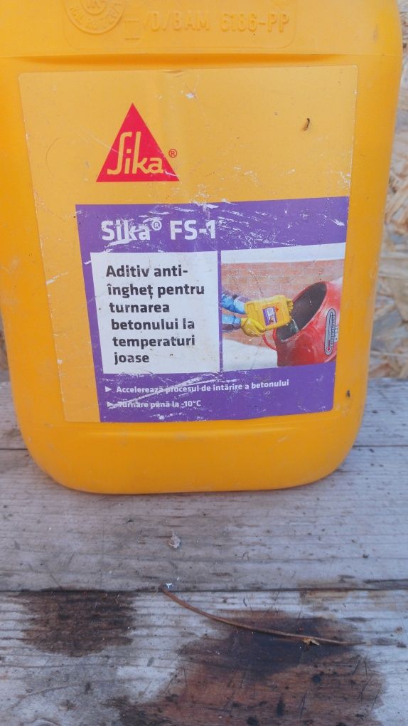 Aditiv Sika FS-1 pentru Beton pe Timp Rece Accelerează Întărirea! Nou
