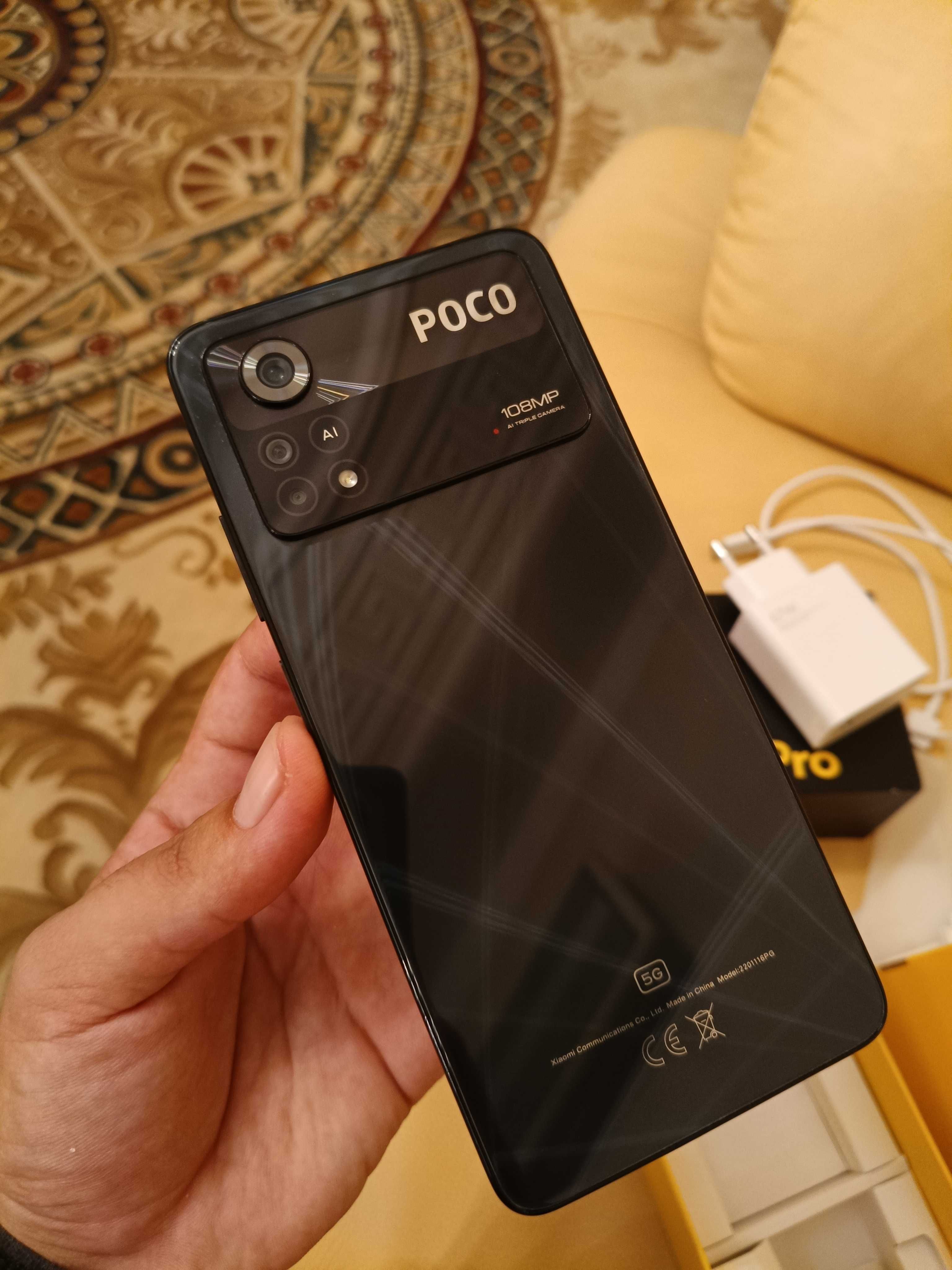 Poco X4 Pro 5G 8/128 в идеале с коробкой и документами в полном комп..
