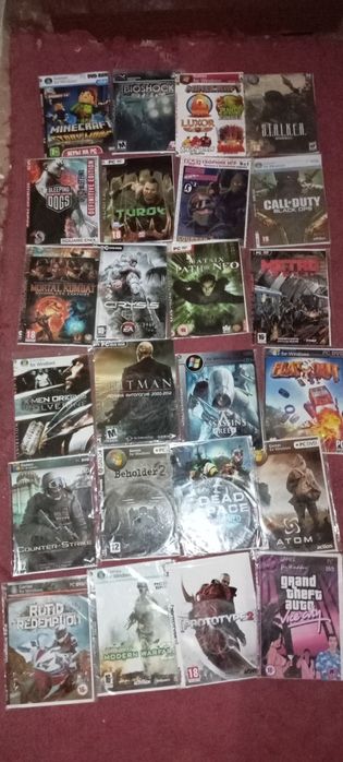 Продам DVD диски с играми на компьютер.