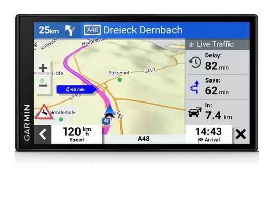 Sistem de navigatie GarminDriveSmart 66 EUMT-S,GPS ,ecran 6",Bluetooth