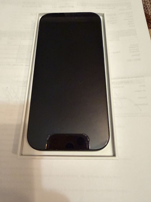Продавам iPhone 16pro-256-GB Black Titanium-НОВ