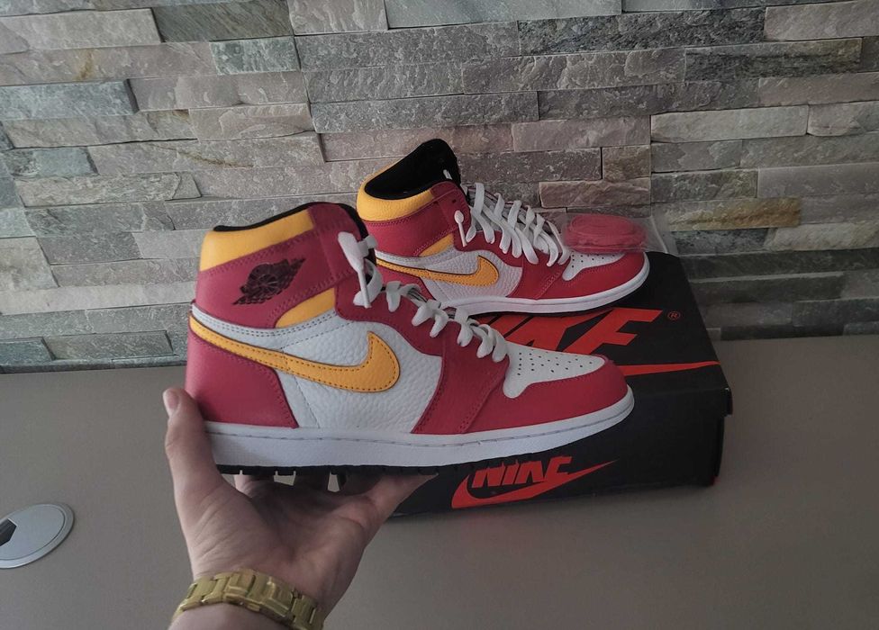 Jordan 1 High Fuzion Red