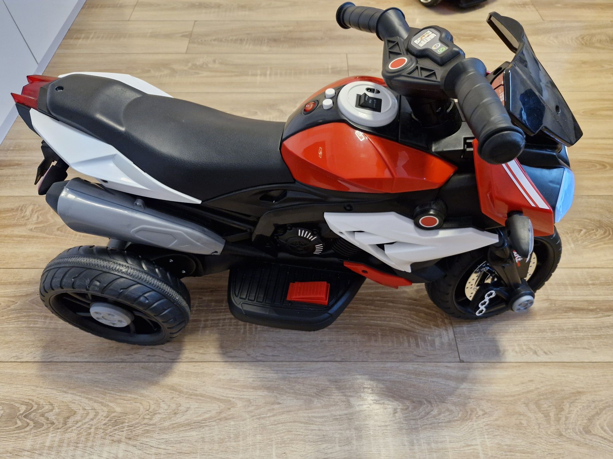 Motocicleta electrica pentru copii QLS 801, 88 x 42 x 53 cm, roti EVA