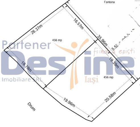 PARCELA DE TEREN,  456 mp, Gaureni - Miroslava