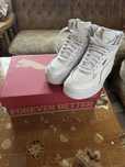 Ghete puma piele 37 alb
