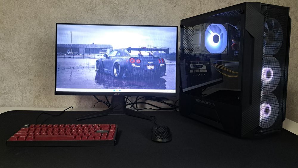 i3-13100F | GTX 1660 Ti Мощный игровой компьютер, ПК (Системный блок)