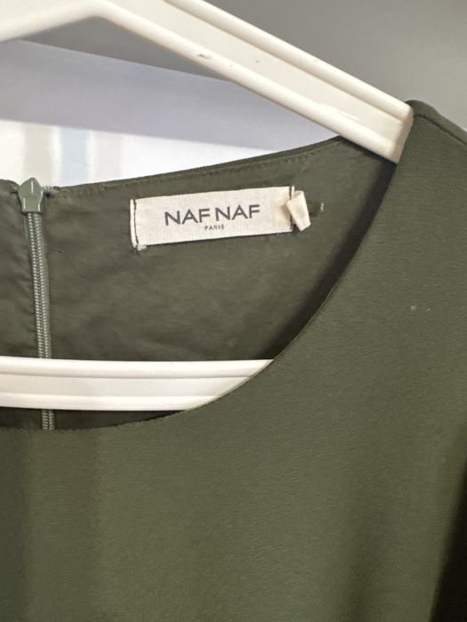 Зелена рокля Naf Naf