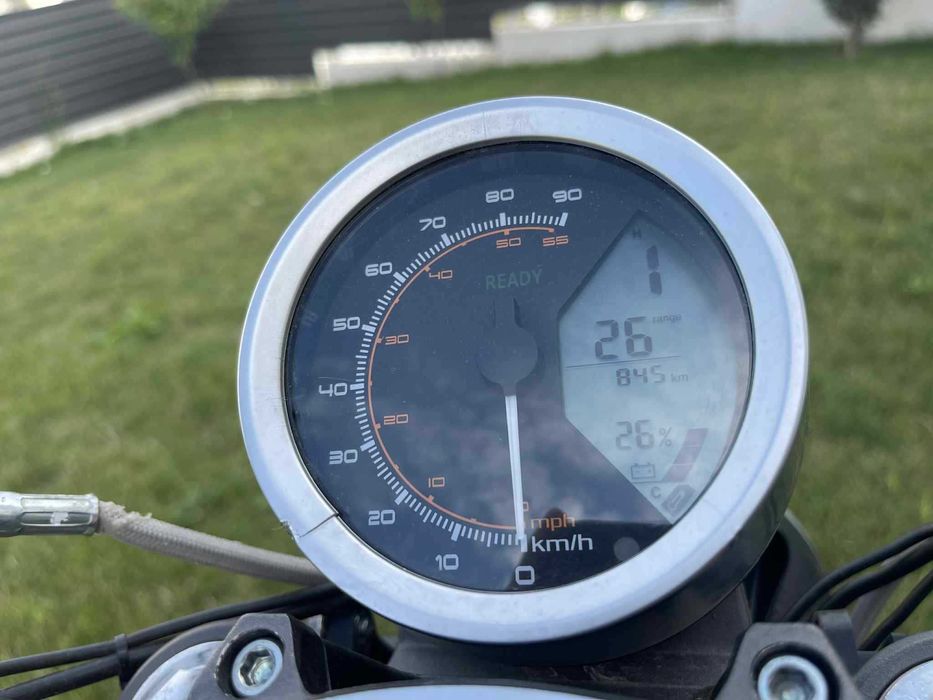 Motocicleta/scuter electric Super Soco TC 850km Permis Cat.B