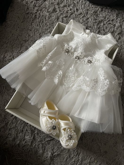 Платье детское для девочки для от 1 месяц до 3х