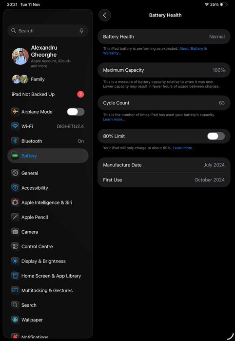 iPad Pro M4 11" Wifi + Apple Magic Keyboard Garantie octombrie 2026