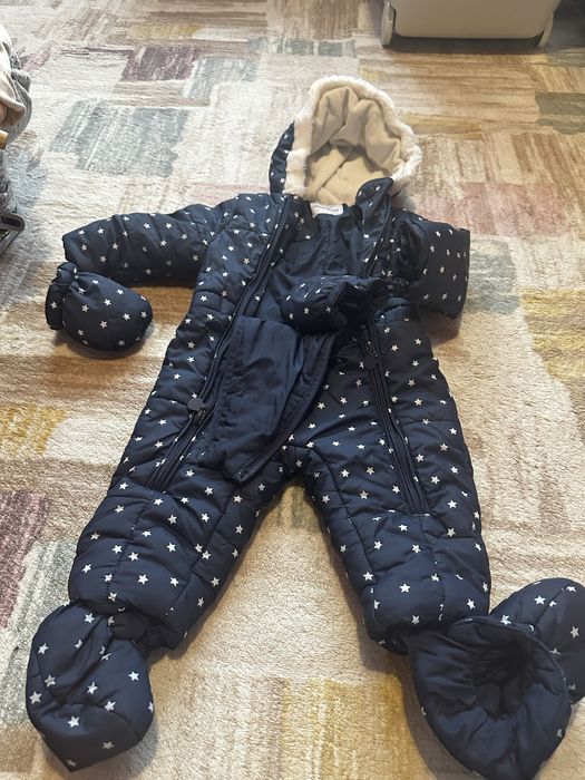 Зимен гащеризон, размер 74, момче