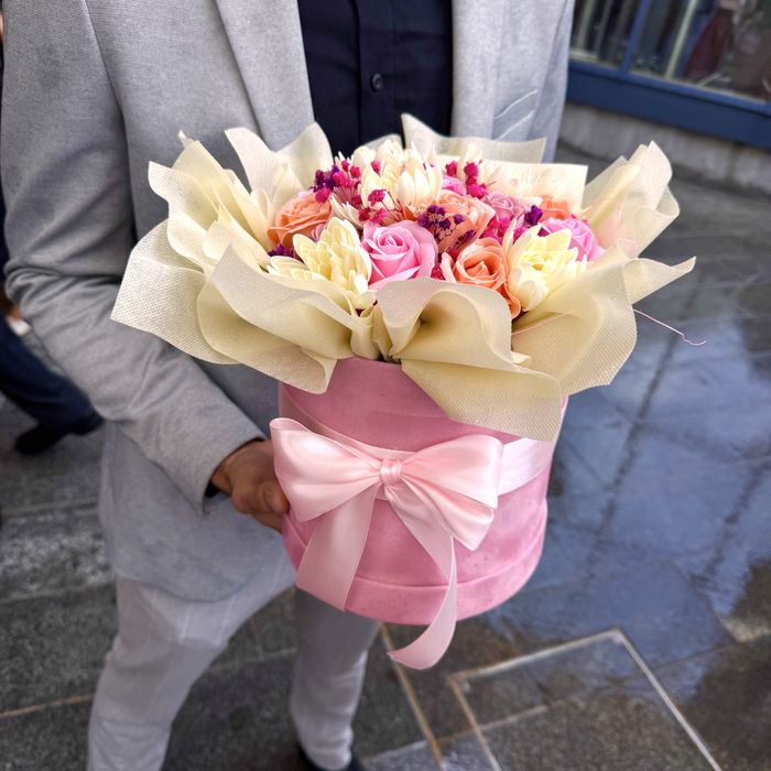 Букет от сапунени рози / сапунени рози