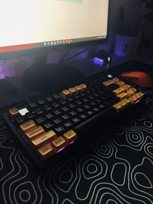 Продам AJAZZ AJ159 APEX + Кастомная клавиатура