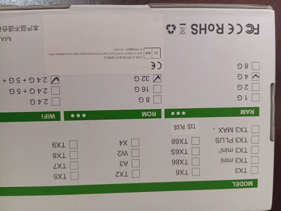 Tv Box Tanix TX5 plus