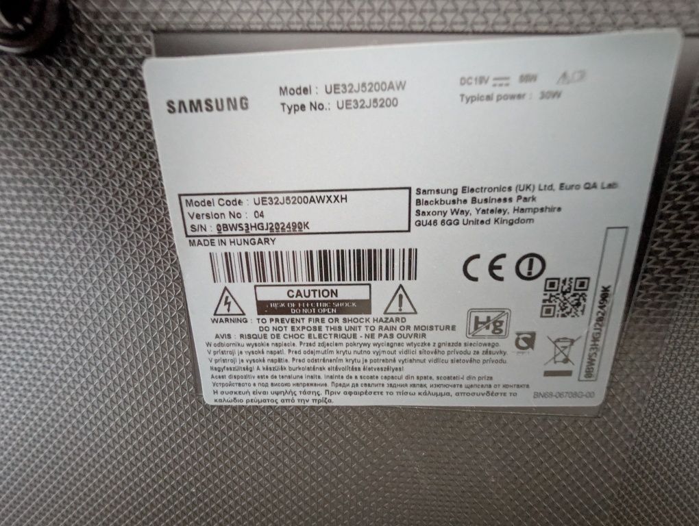 TV Smart Samsung LED Full HD "32 (80cm)