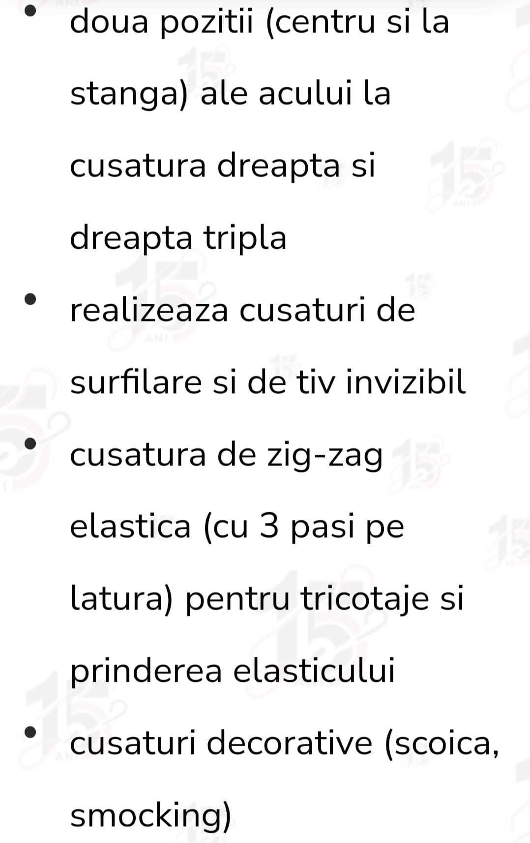 Vand masina cusut NOUA (Sigilata)
