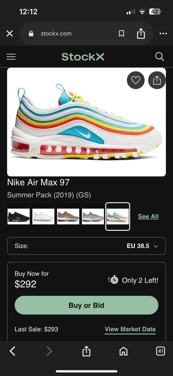 Nike Air Max 97 Summer pack (2019)