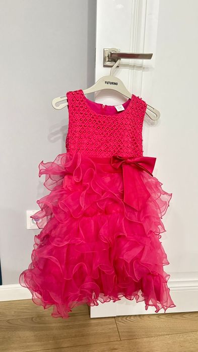 Платье розовое дешево для девочек