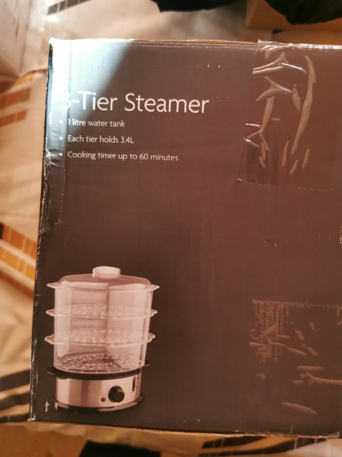 3-Tier Steamer aparat de gătit cu abur