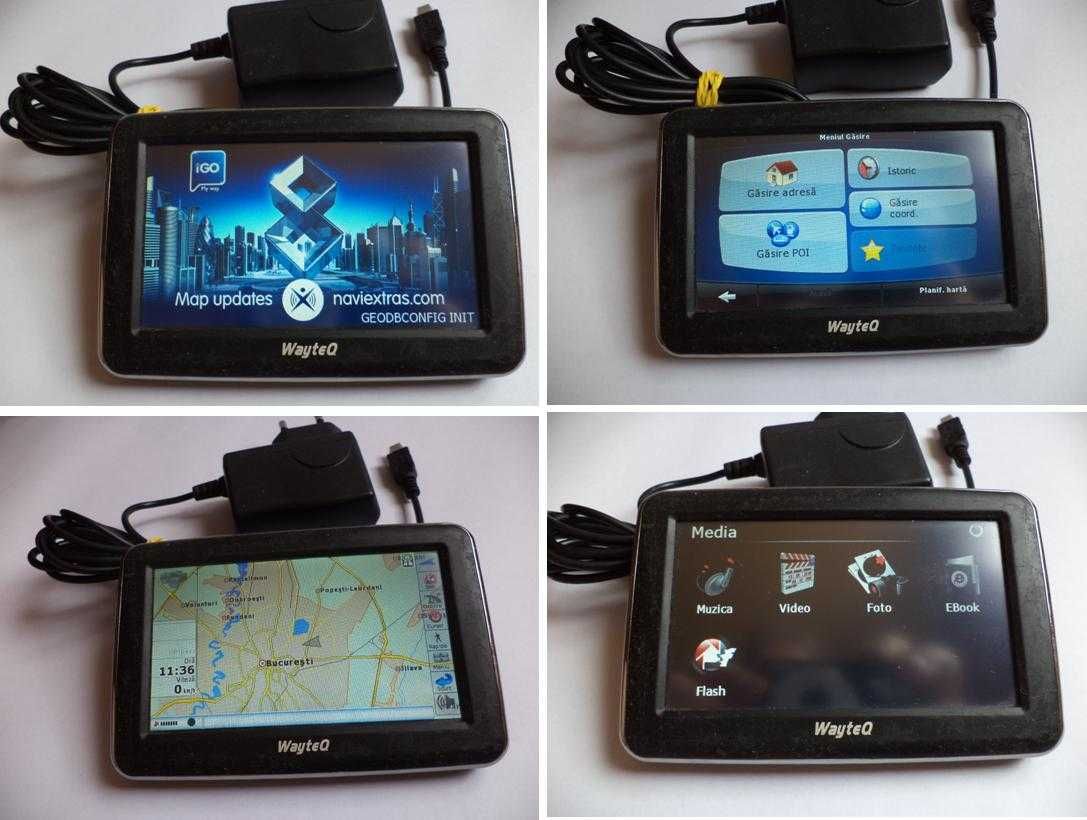 Wayteq X820/Sistem de navigatie dedicat cu receptor GPS