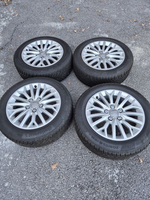 Джанти с гуми Ауди А3 205/55/16  7J ET 48