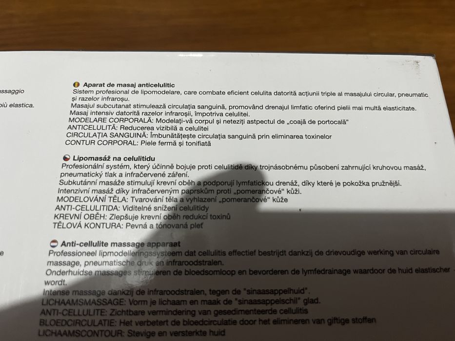 Aparat de masaj anticelulitic Beper