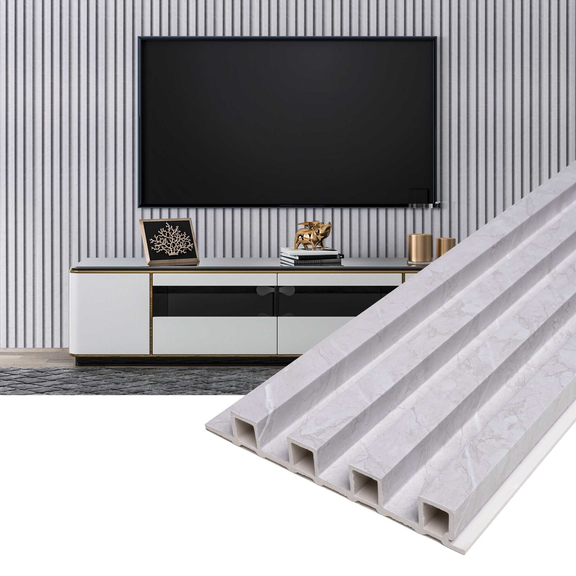 Декоративен PVC Панел – Мармиса – 16 х 2.4 х 268 см