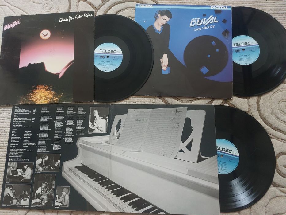 Lot de 8 viniluri cu muzica