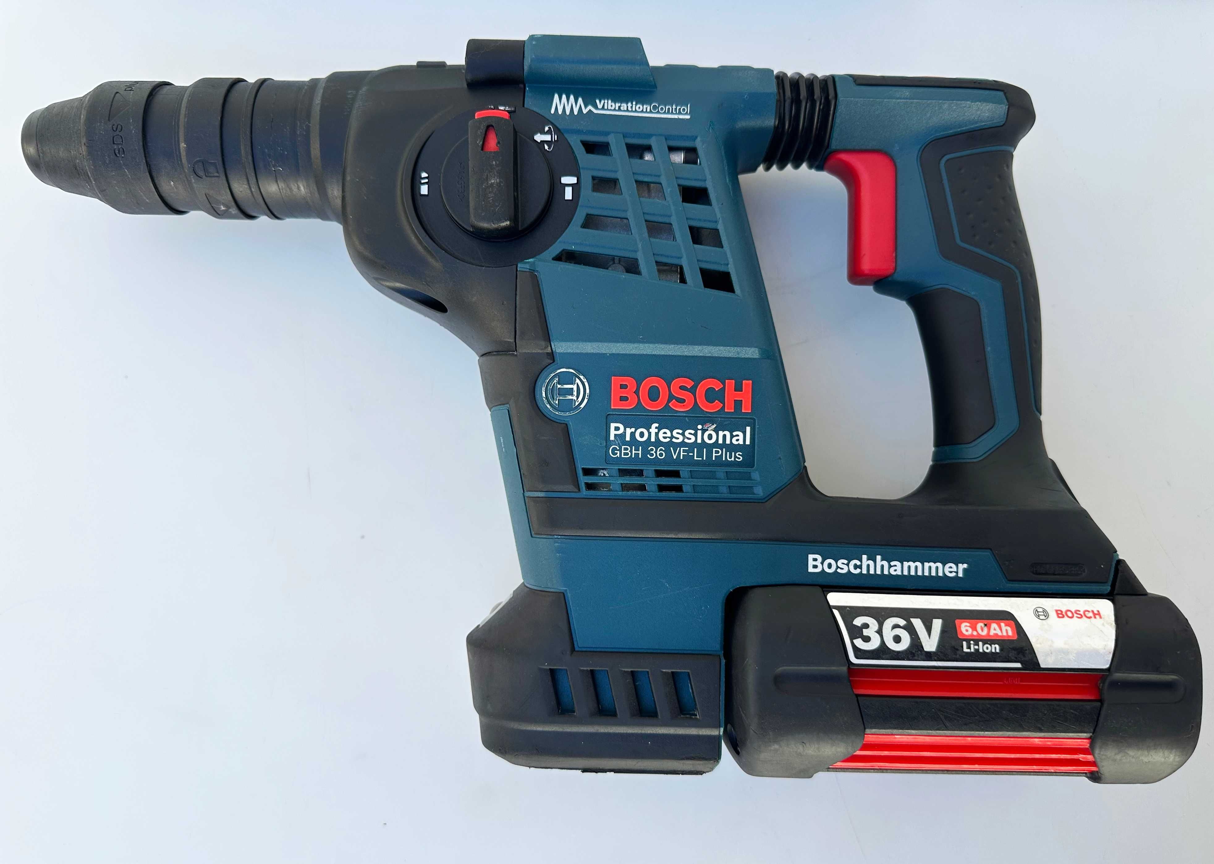 BOSCH GBH 36 VF-Li Plus - Мощен акумулаторен перфоратор 2x36V 6.0Ah